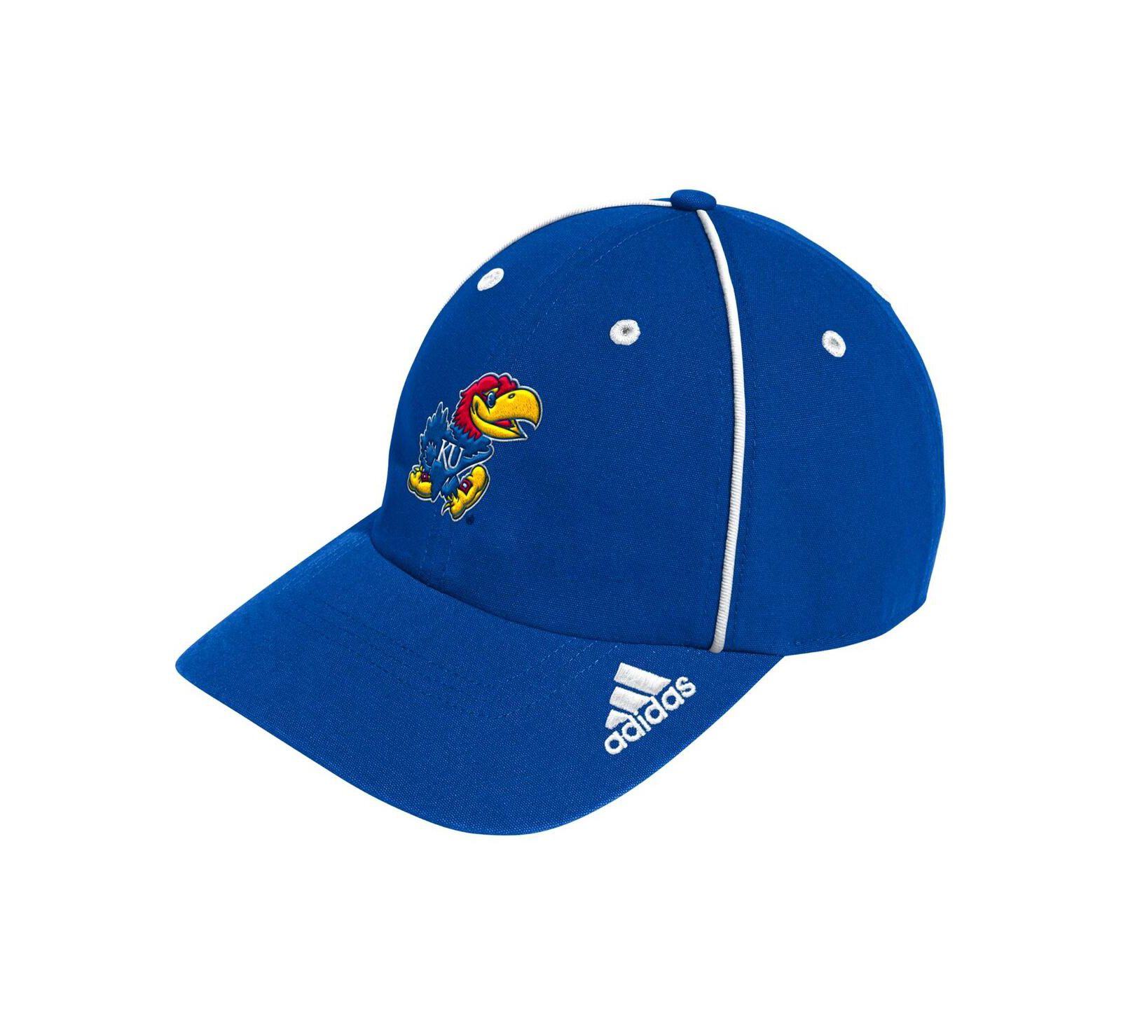 Мужская бейсболка adidas Royal Kansas Jayhawks Locker Room Athlete Pack Slouch Adjustable
