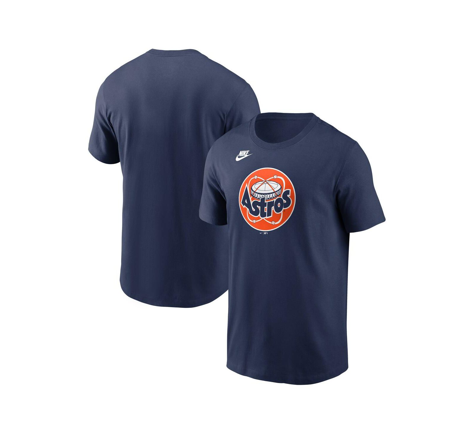 Мужская футболка Nike Navy Houston Astros Cooperstown Collection Team Logo