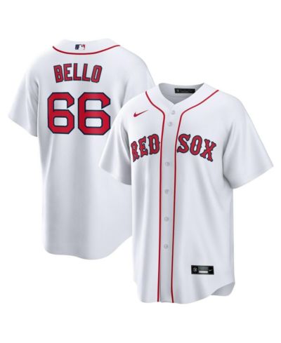 Джерси Nike Men's Brayan Bello White Boston Red Sox Home Replica