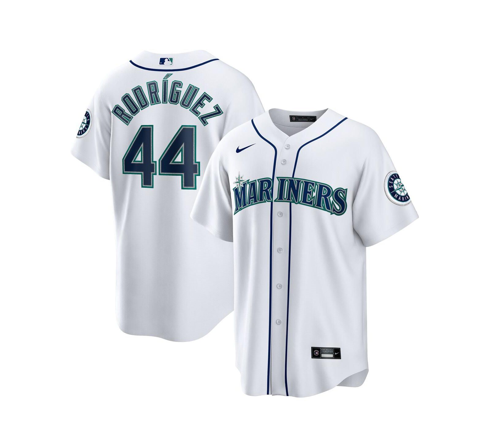 Nike Men's Julio Rodríguez White Seattle Mariners Home Replica Jersey