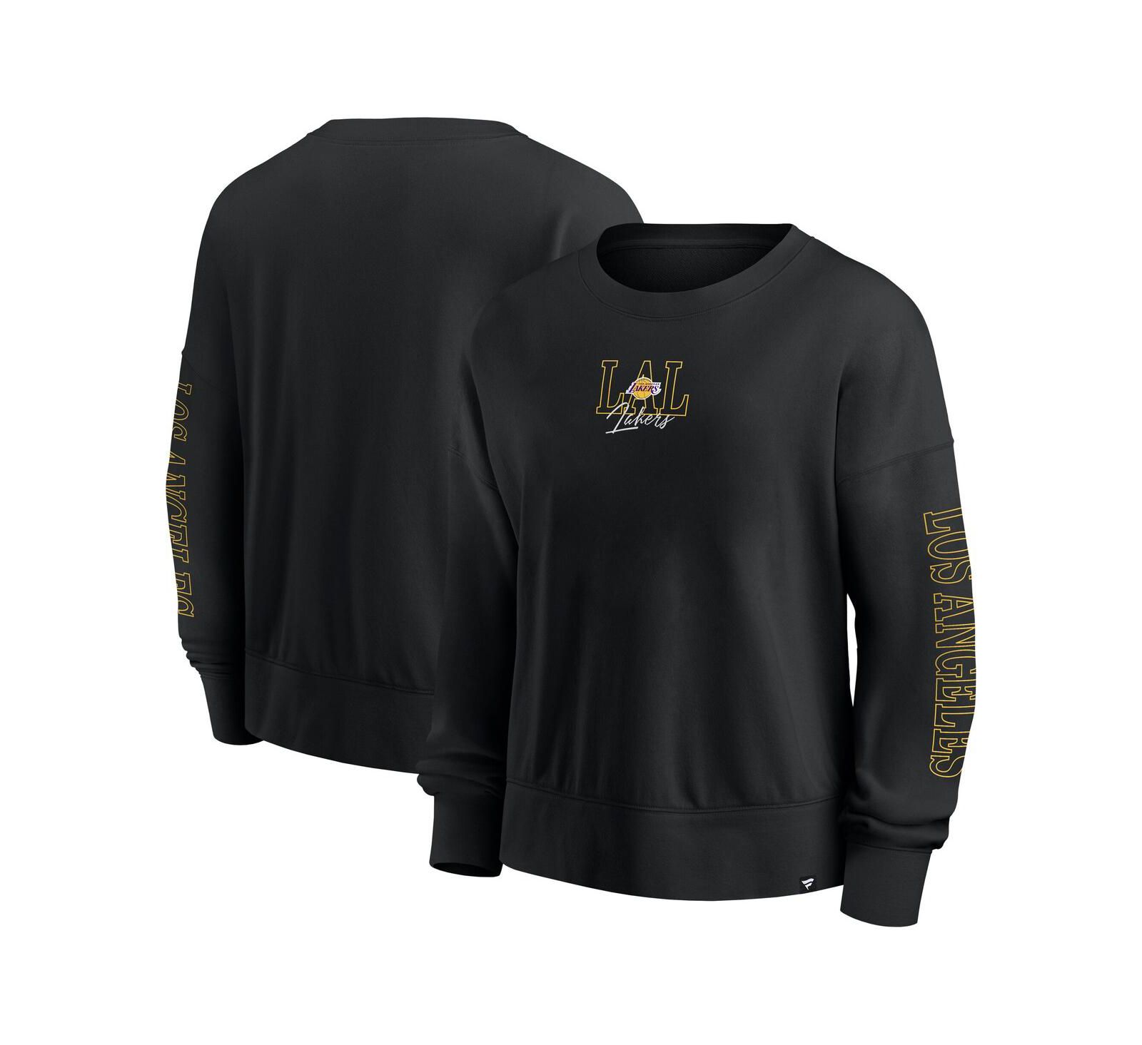 Женская безразмерная толстовка Fanatics Los Angeles Lakers Black