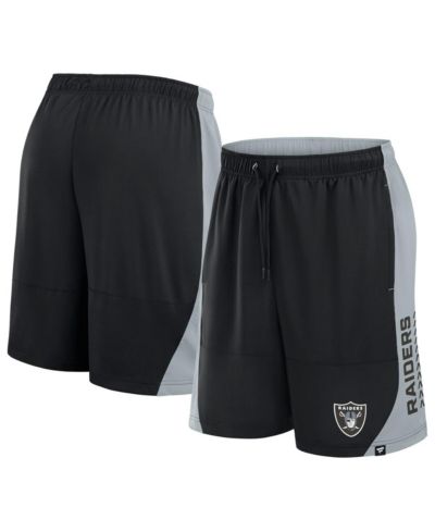 Мужские шорты Fanatics Black Las Vegas Raiders No Defense