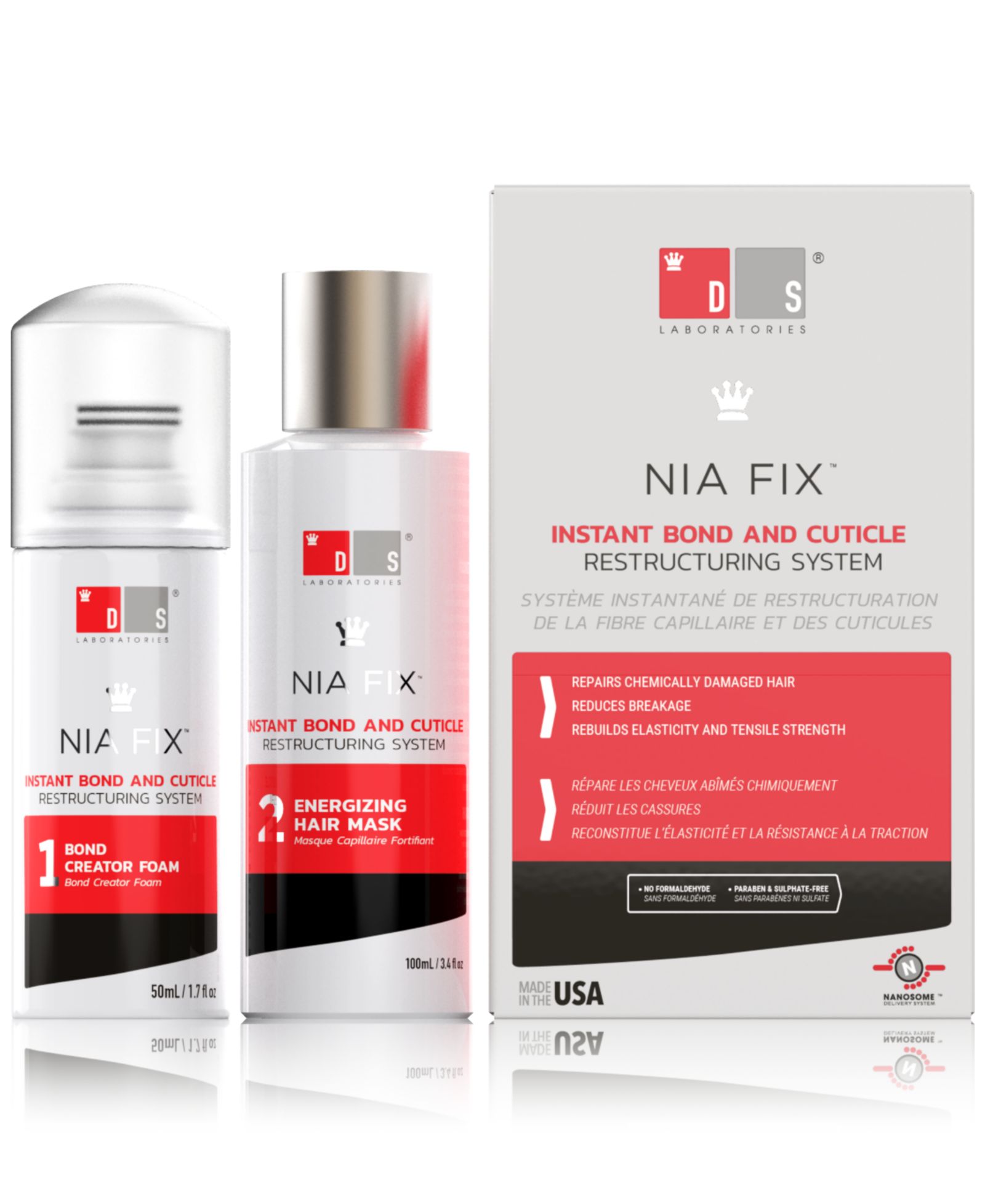 Система восстановления кутикулы DS Laboratories NIA FIX