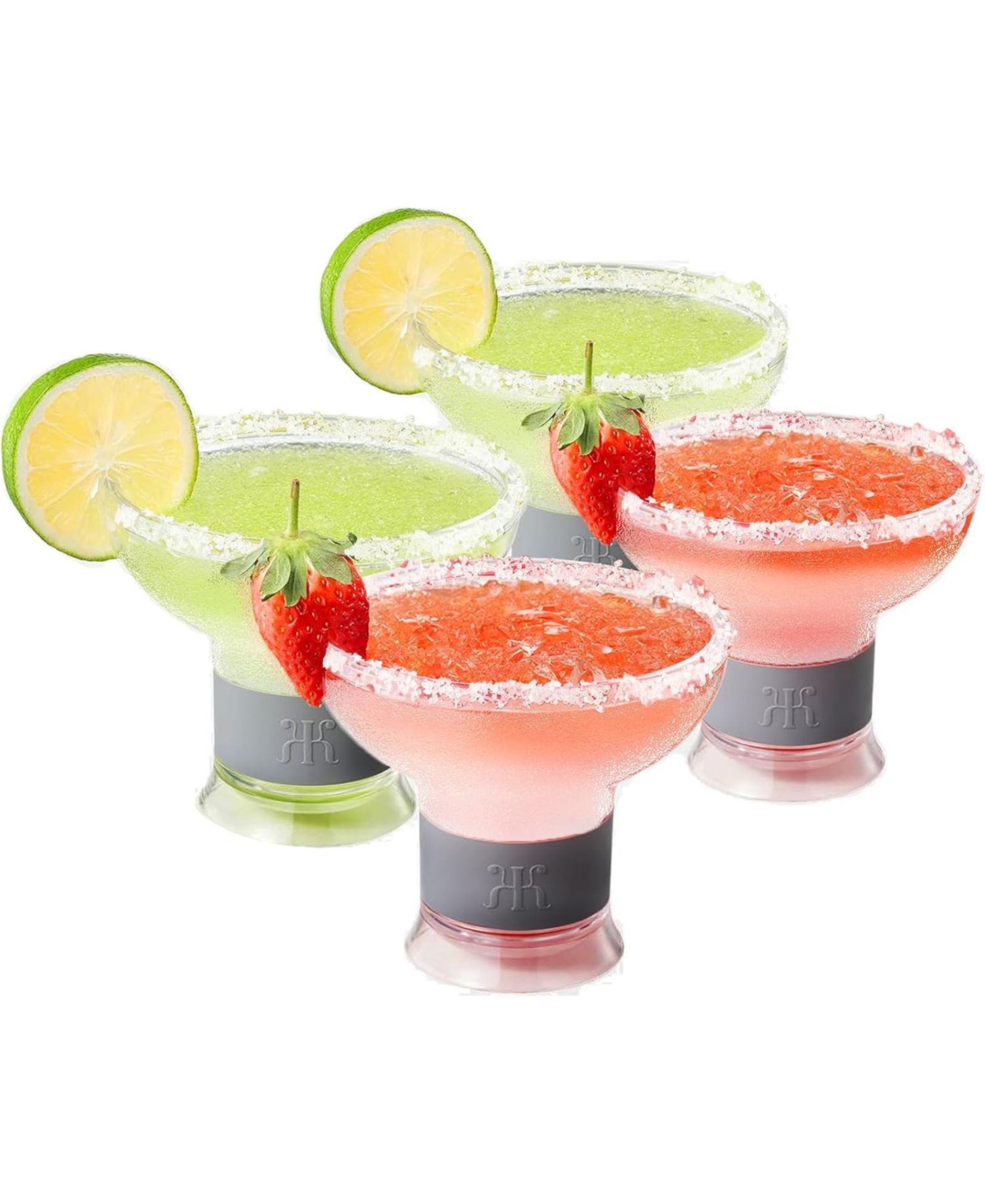 Набор бокалов The Wine Savant Khen Frozen Margarita and Cocktail Chiller 4-Pc. Set
