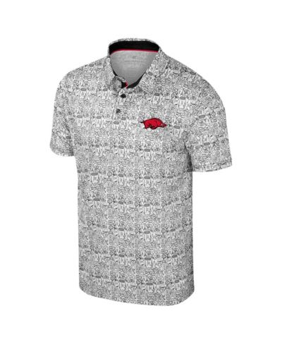 Colosseum Мужская рубашка-поло Arkansas Razorbacks