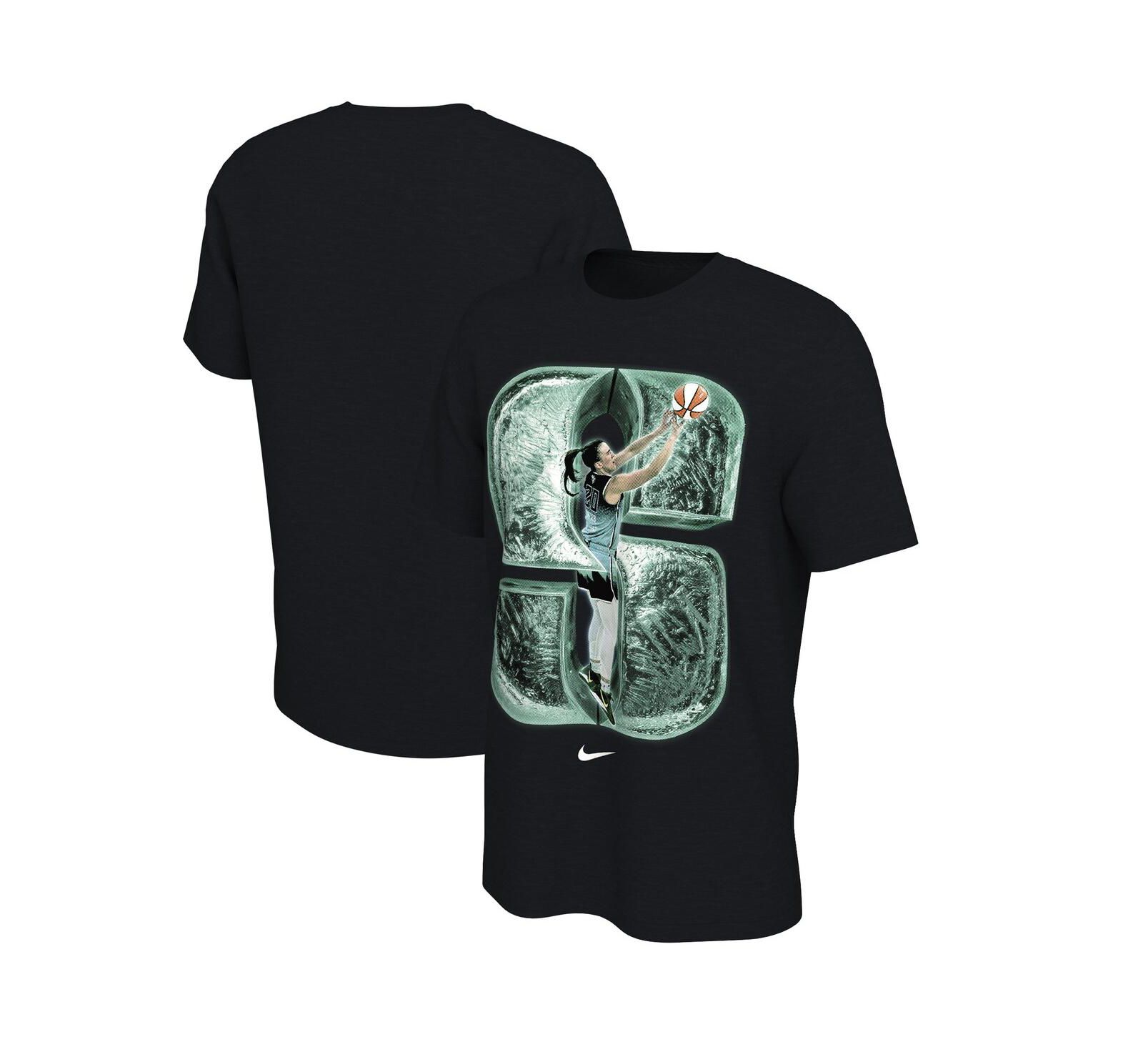 Nike Men's and Women's Sabrina Ionescu Black New York Liberty WNBA Summit Player T-Shirt