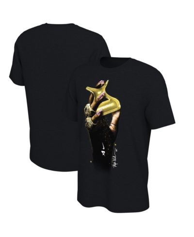 Nike Men's and Women's A'ja Wilson Black Las Vegas Aces WNBA Summit Player T-Shirt