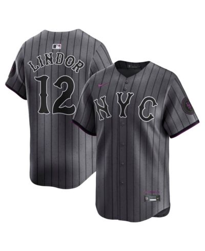 Мужская джерси Nike Gray New York Mets City Connect Limited Player Jersey