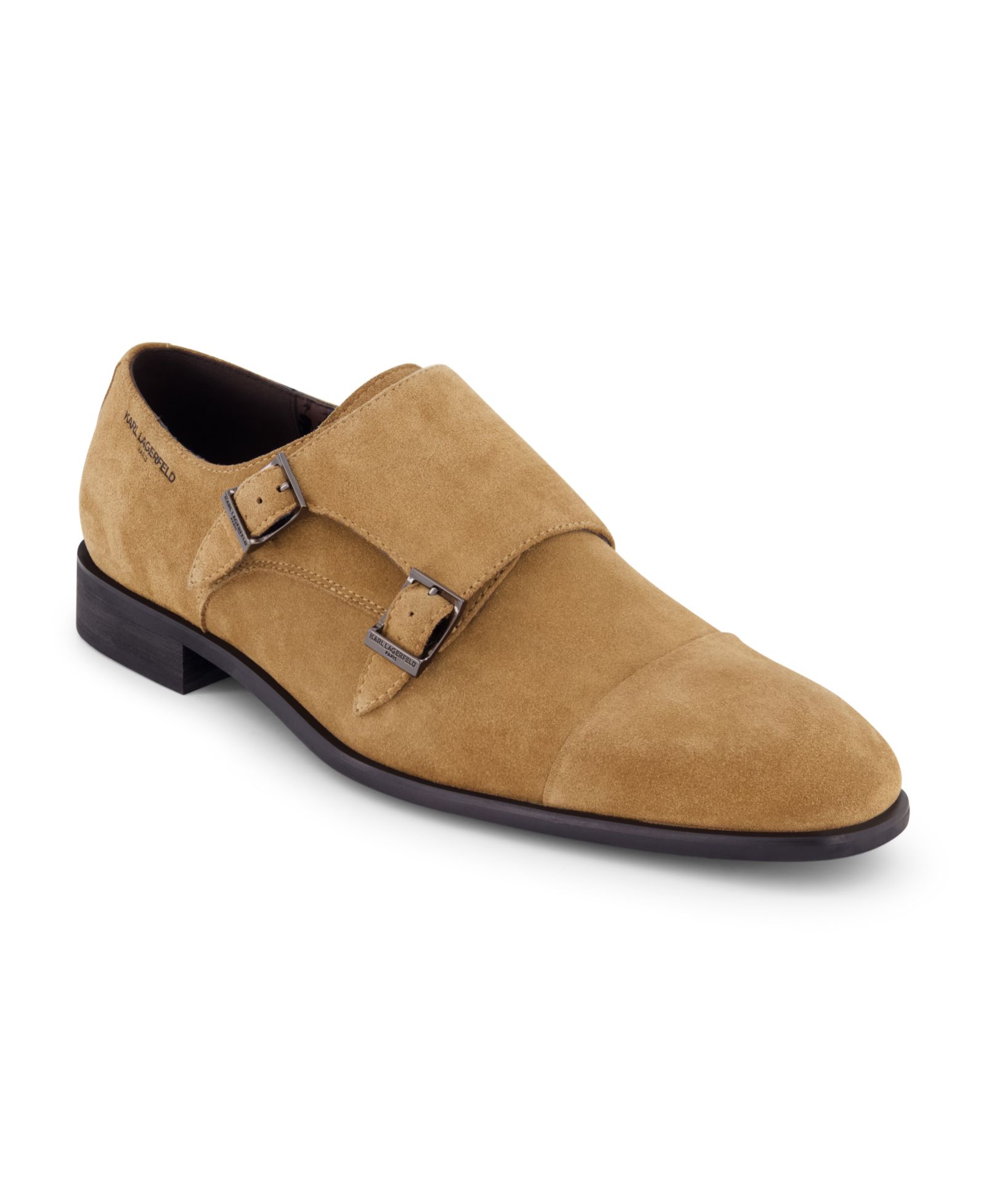Мужские классические туфли KARL LAGERFELD PARIS Double Monk Cap Toe