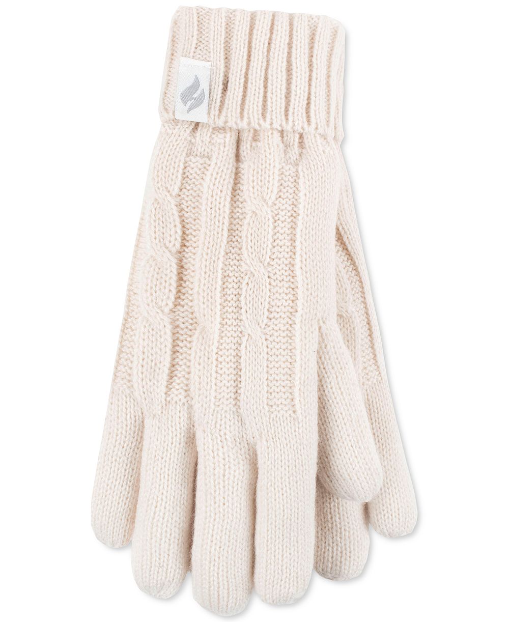 Heat Holders Женский Amelia Solid Cable-Knit Gloves
