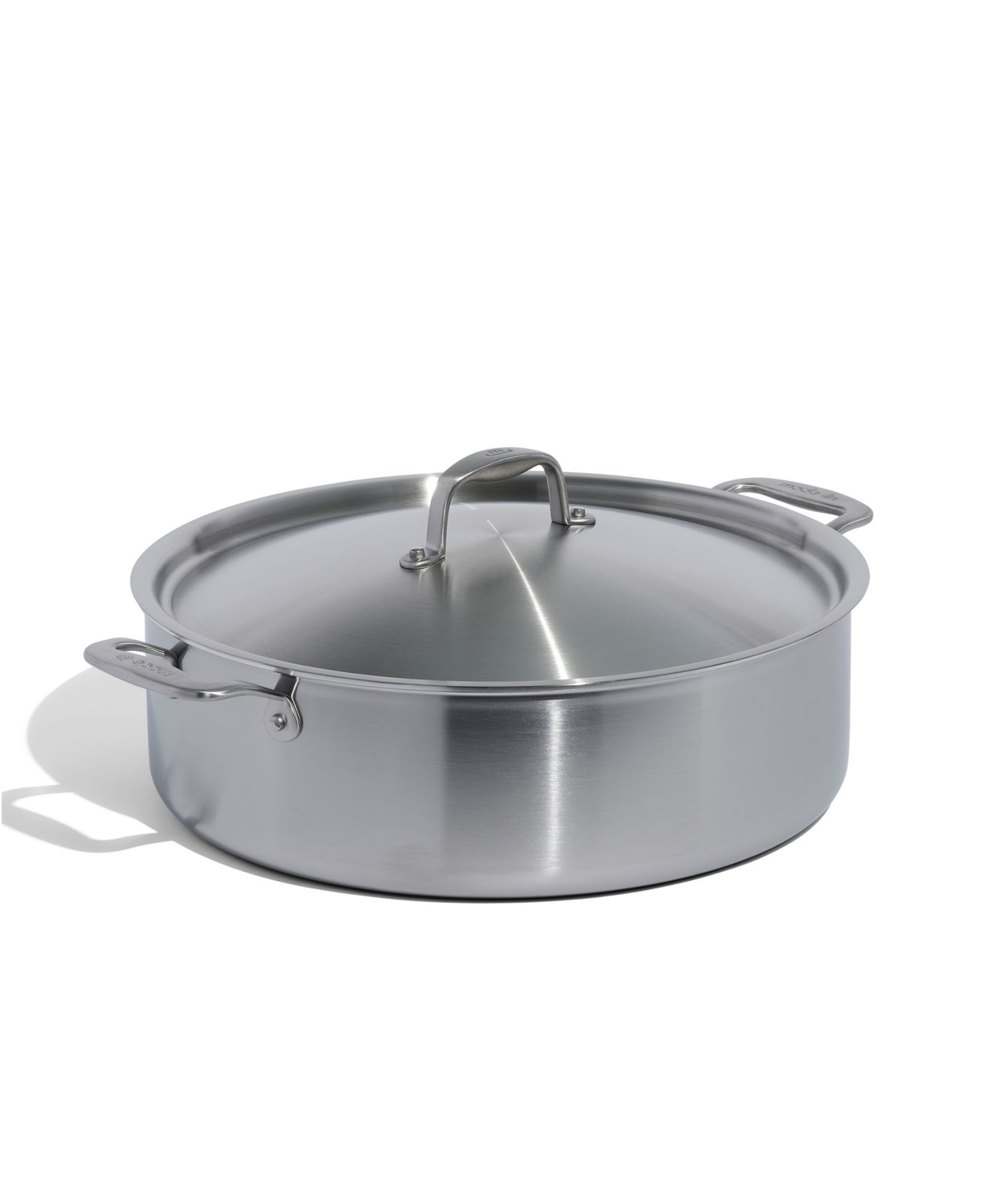 Rondeau из нержавеющей стали с крышкой, 10-Quart