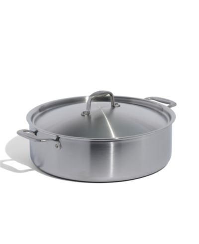 Rondeau из нержавеющей стали с крышкой, 10-Quart
