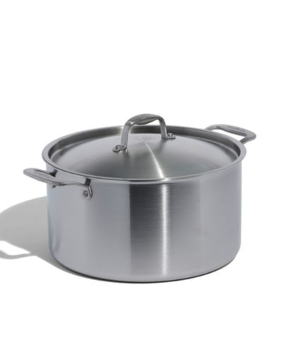 Кастрюля из нержавеющей стали Made In с крышкой, 12-Quart