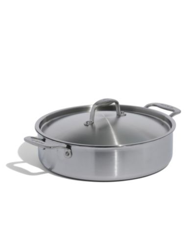 Rondeau из нержавеющей стали с крышкой, 6-Quart
