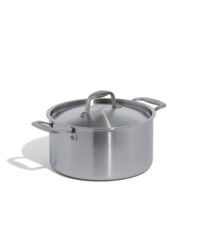 Кастрюля из нержавеющей стали Made In, 6-Quart с крышкой