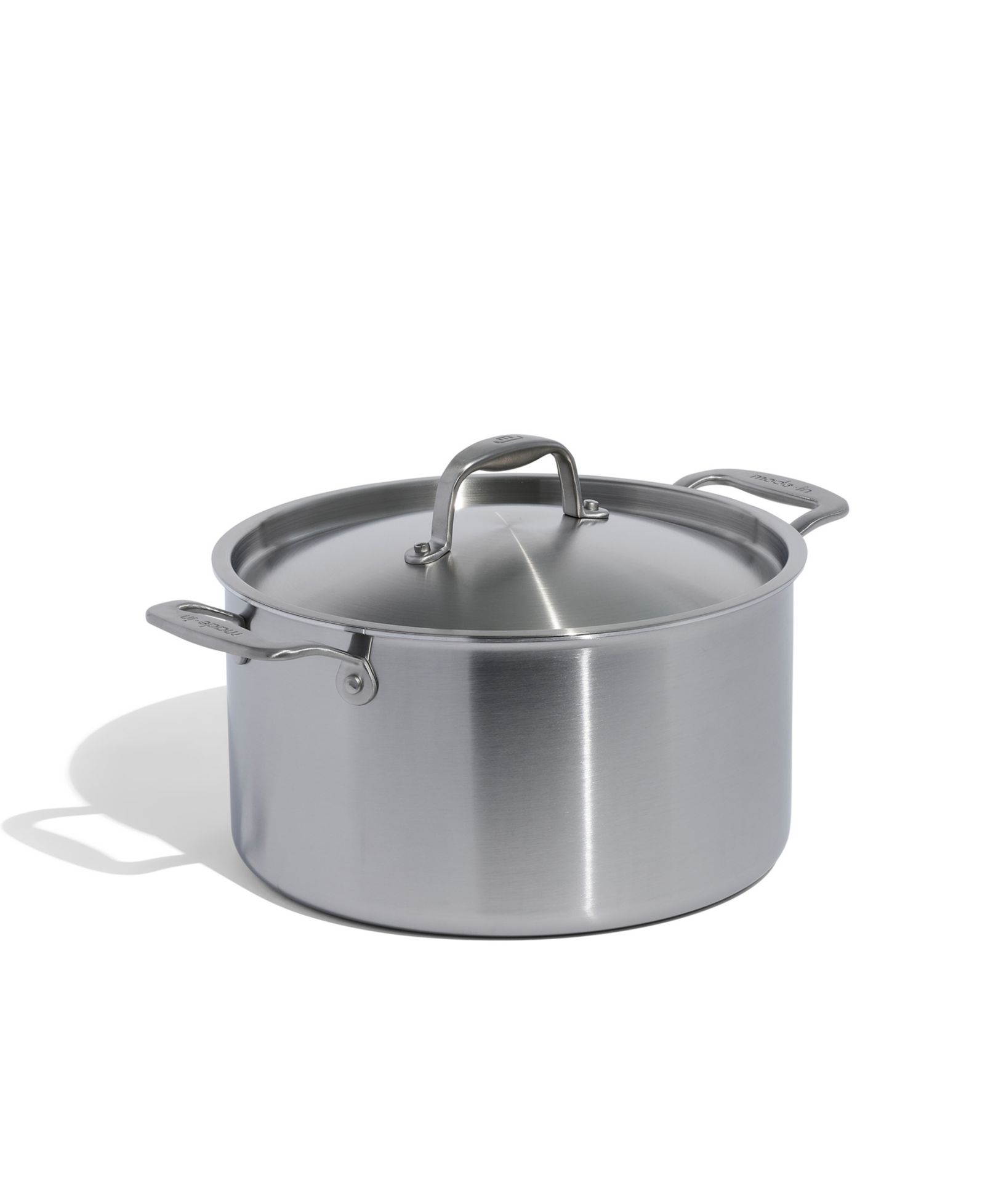 Кастрюля из нержавеющей стали с крышкой, 8-Quart