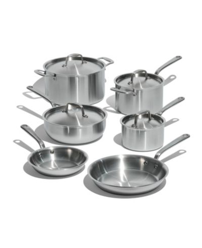 Набор кухонной посуды Made In из нержавеющей стали 10-Piece Cookware Set