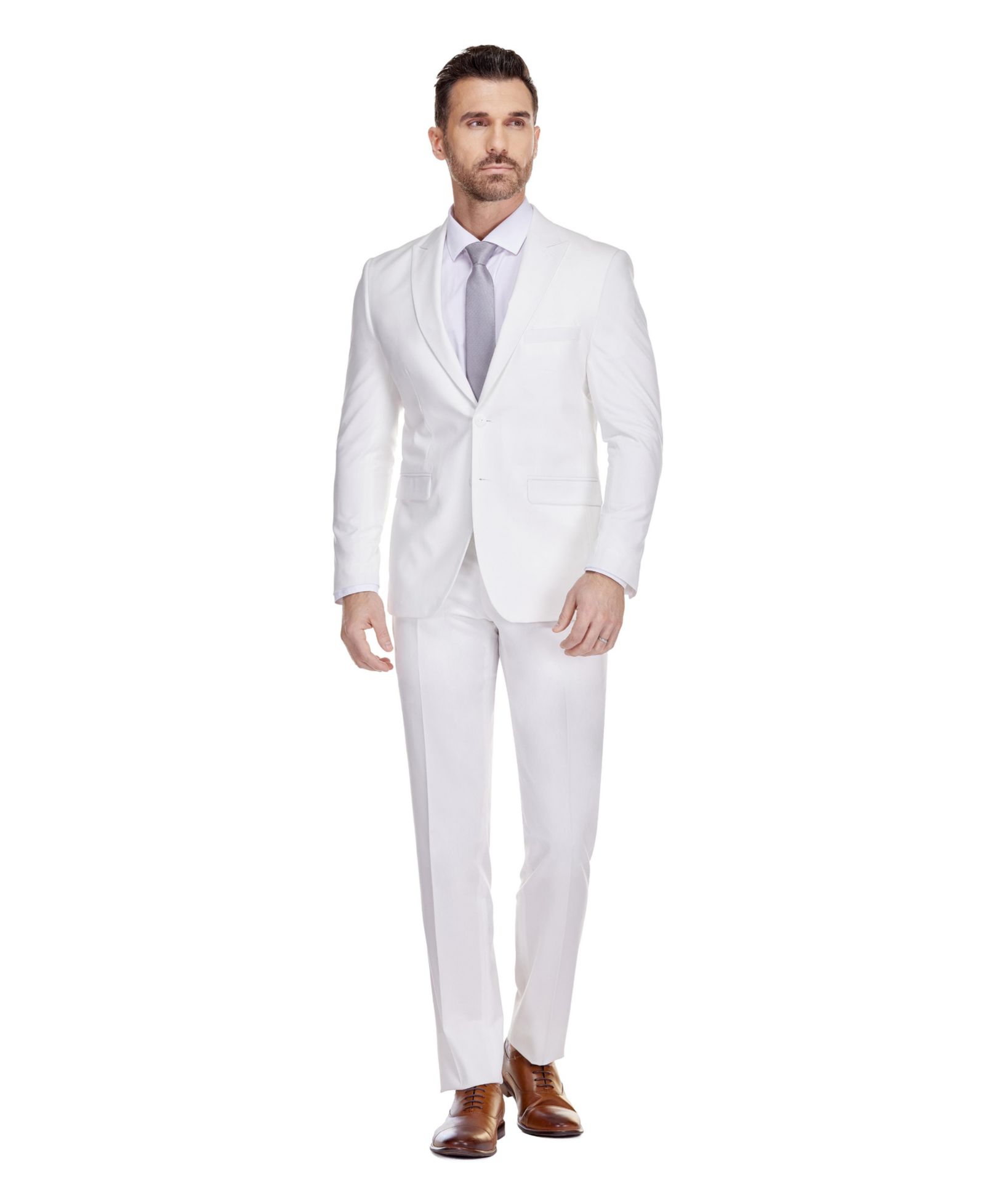 Gino Vitale Мужской костюм Slim-Fit 2-Piece Stretch
