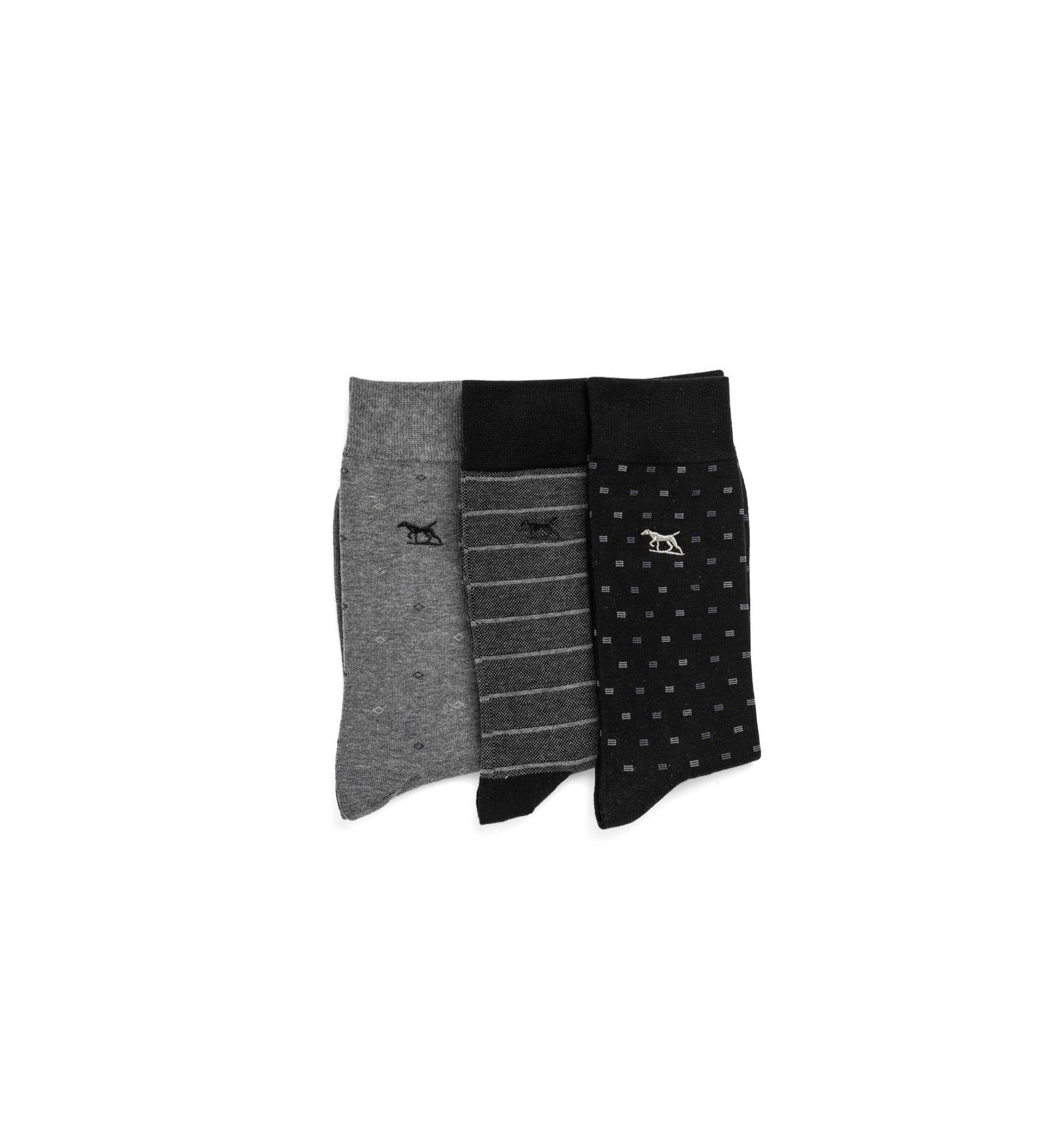 Rodd Gunn Мужской 3 Pack Seacliff Multi Socks