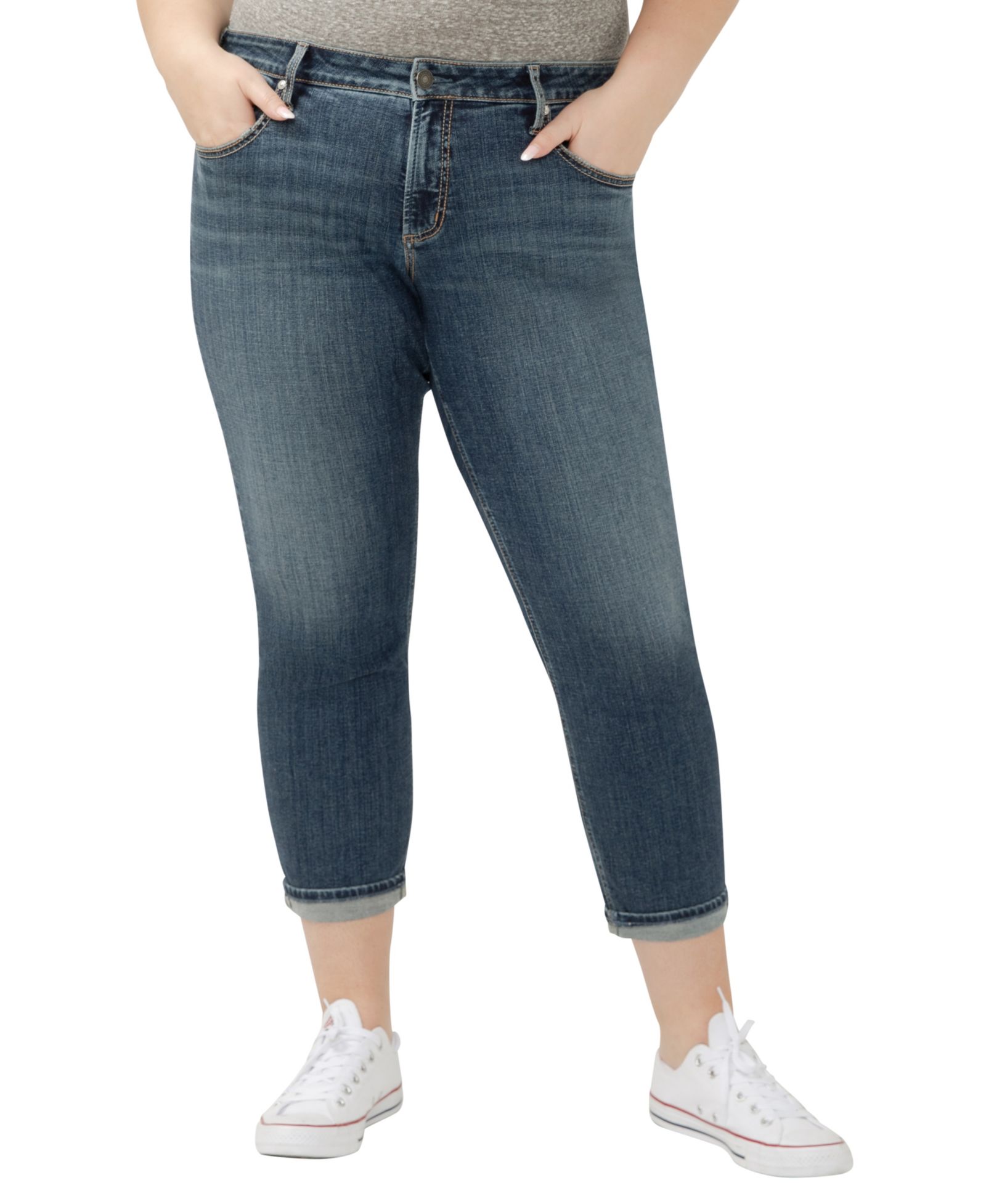 Джинсы Silver Jeans Co. Plus Size Boyfriend