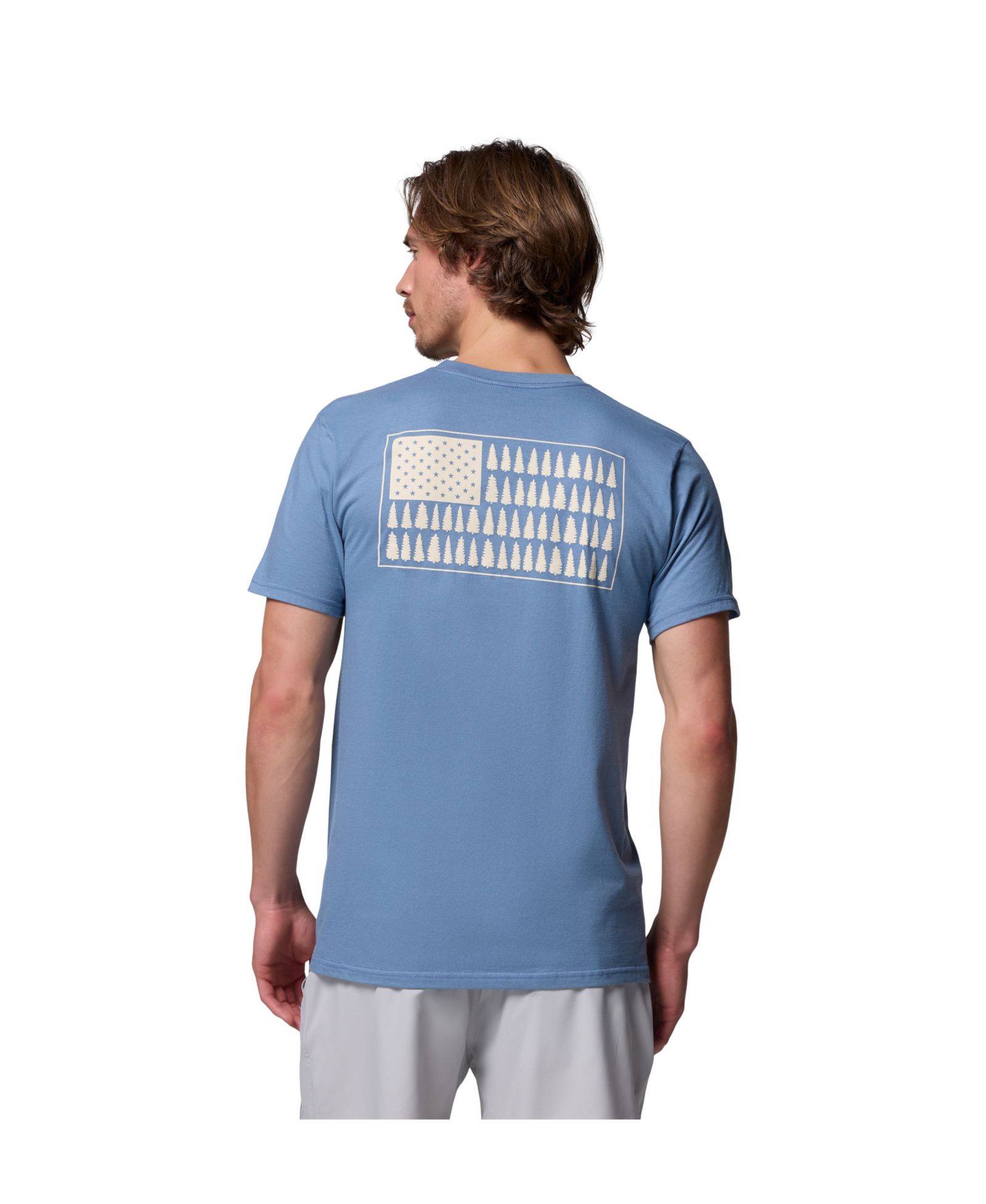 Columbia Men's Tree Flag Graphic T-Shirt