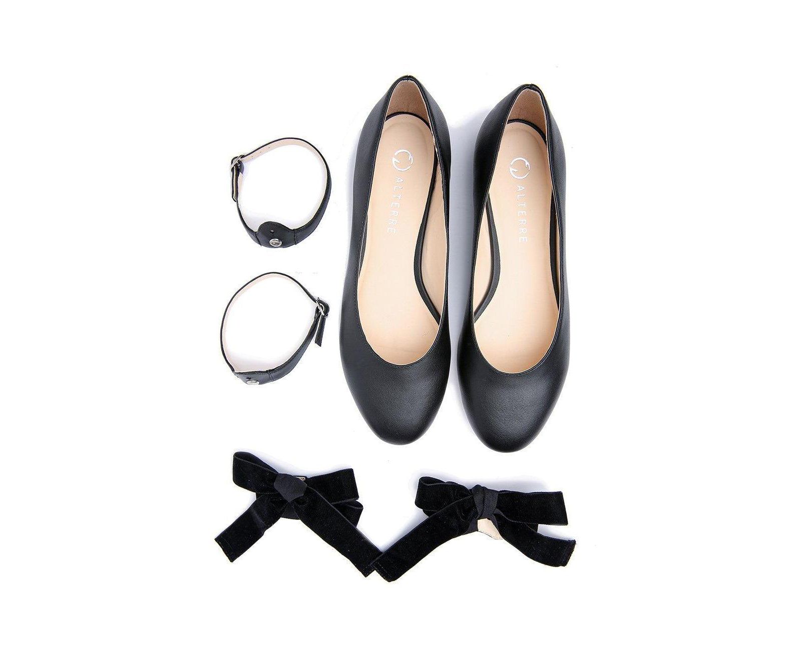 Женские балетки Alterre Customizable Black