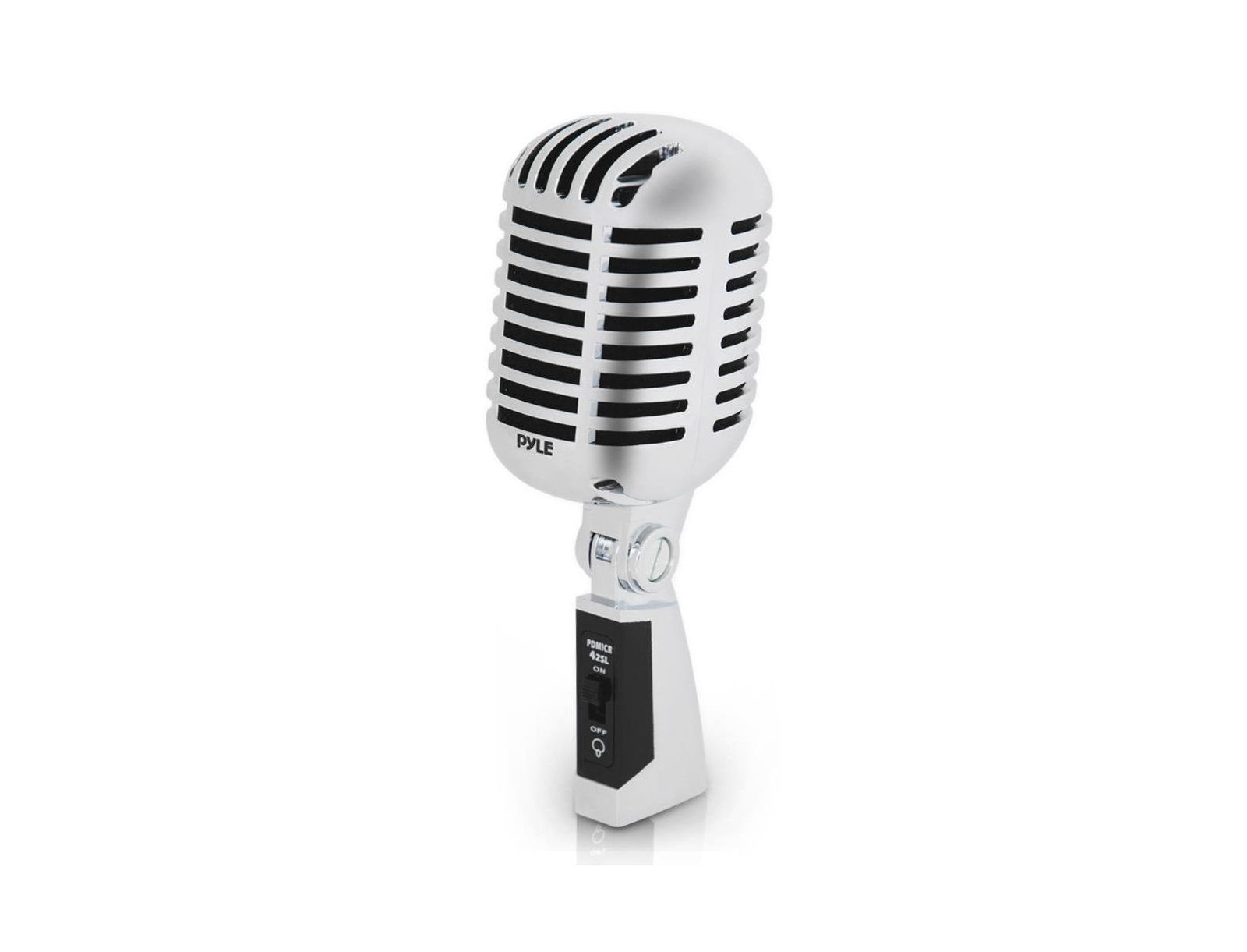 Динамический вокальный микрофон Pyle Classic Retro в винтажном стиле с кабелем XLR 16'