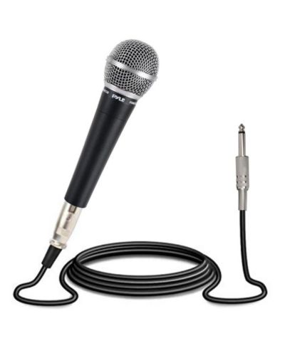 Pyle Professional Dynamic Unidirectional Handheld Microphone with XLR Cable