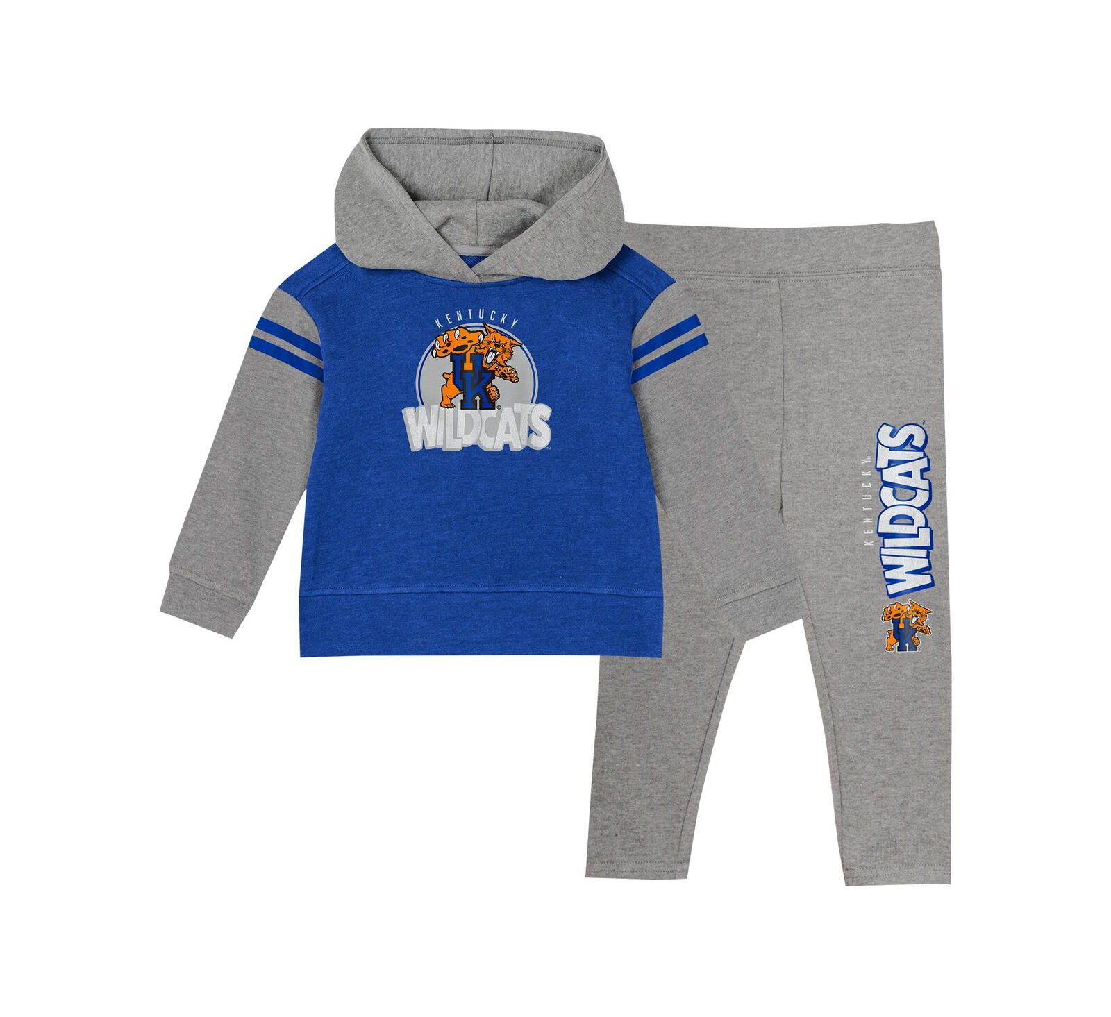 Комплект Outerstuff Royal Kentucky Wildcats Pullover Hoodie и леггинсы для детей