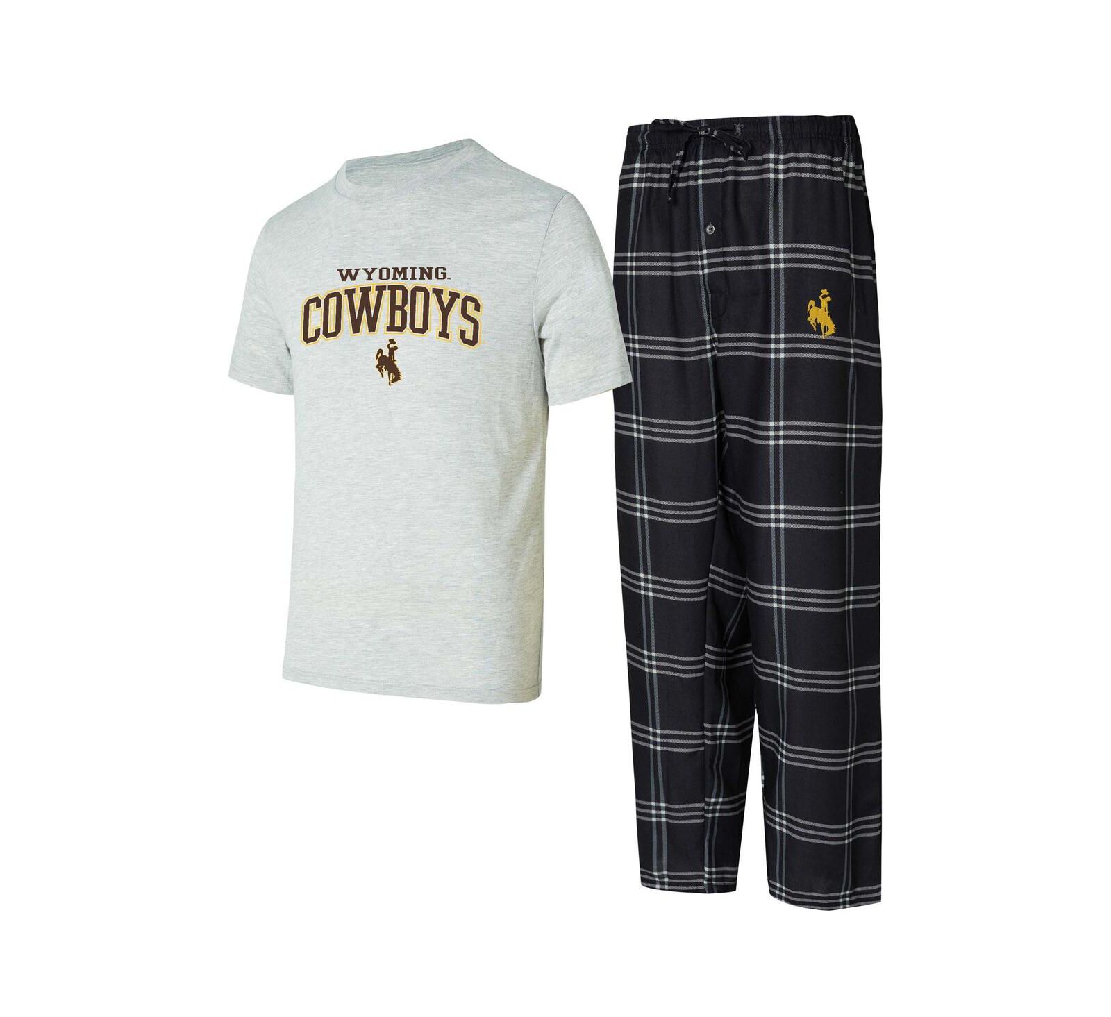 Concepts Sport Men's Wyoming Cowboys T-Shirt and Pants