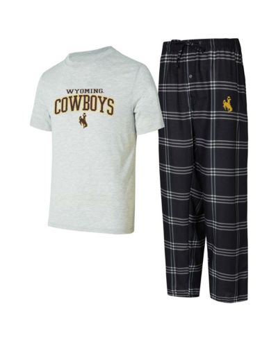 Concepts Sport Men's Wyoming Cowboys T-Shirt and Pants