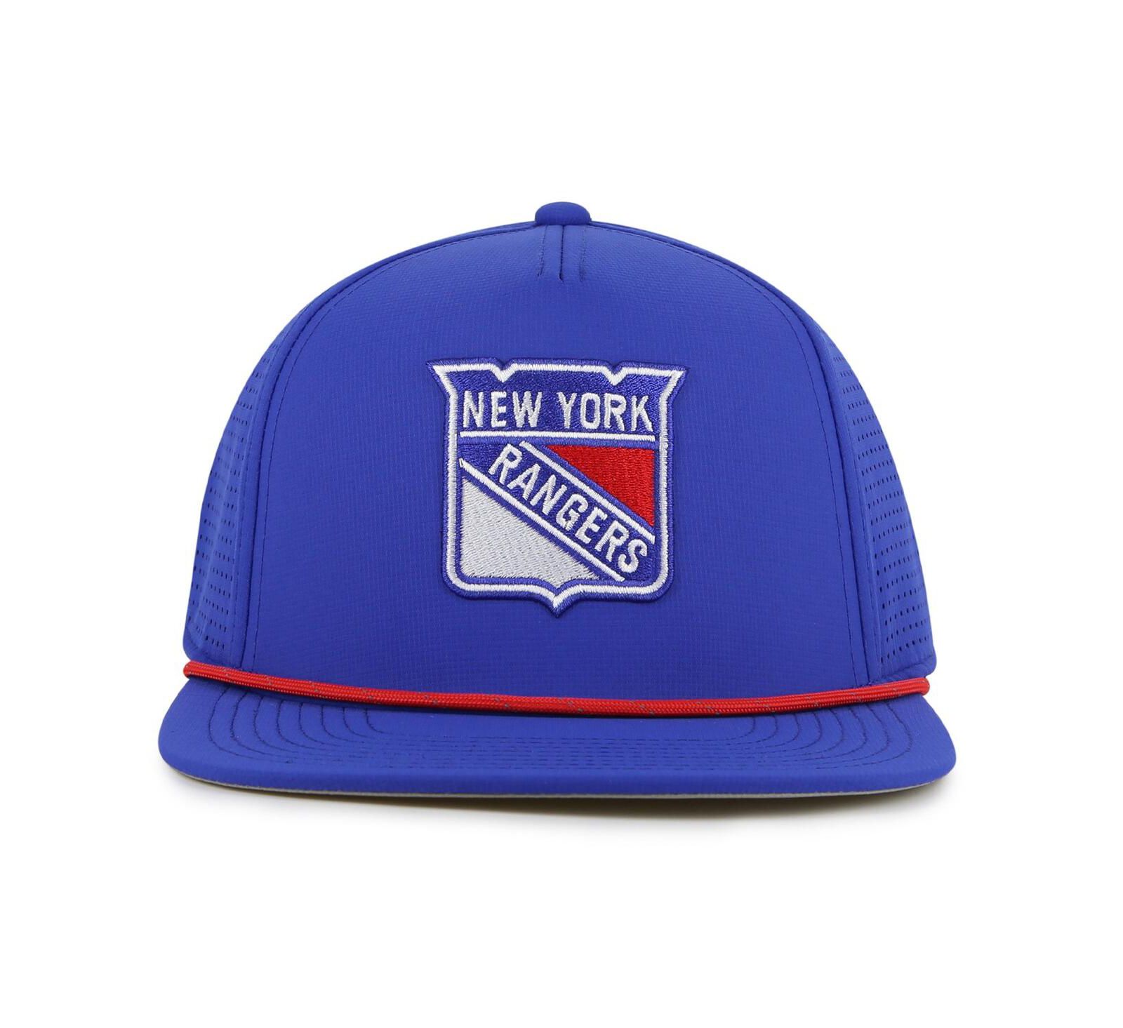 American Needle Men's Blue New York Rangers Buxton Pro Tech Adjustable Hat