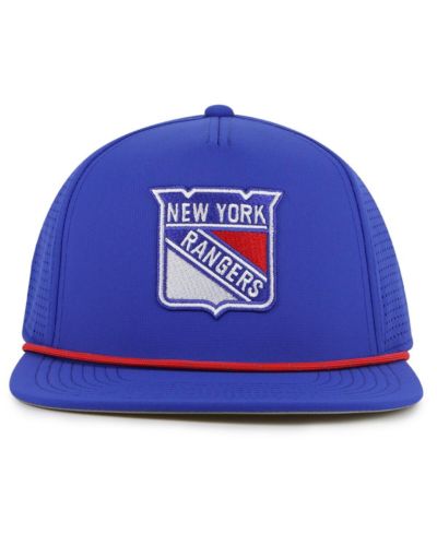 Мужская кепка American Needle Blue New York Rangers Buxton Pro Tech Adjustable