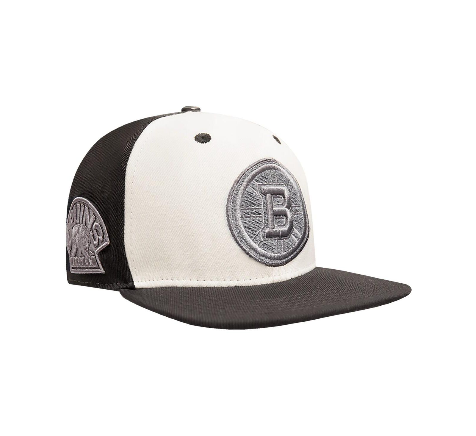 Мужская кепка Pro Standard Cream Boston Bruins French Terry Snapback Hat