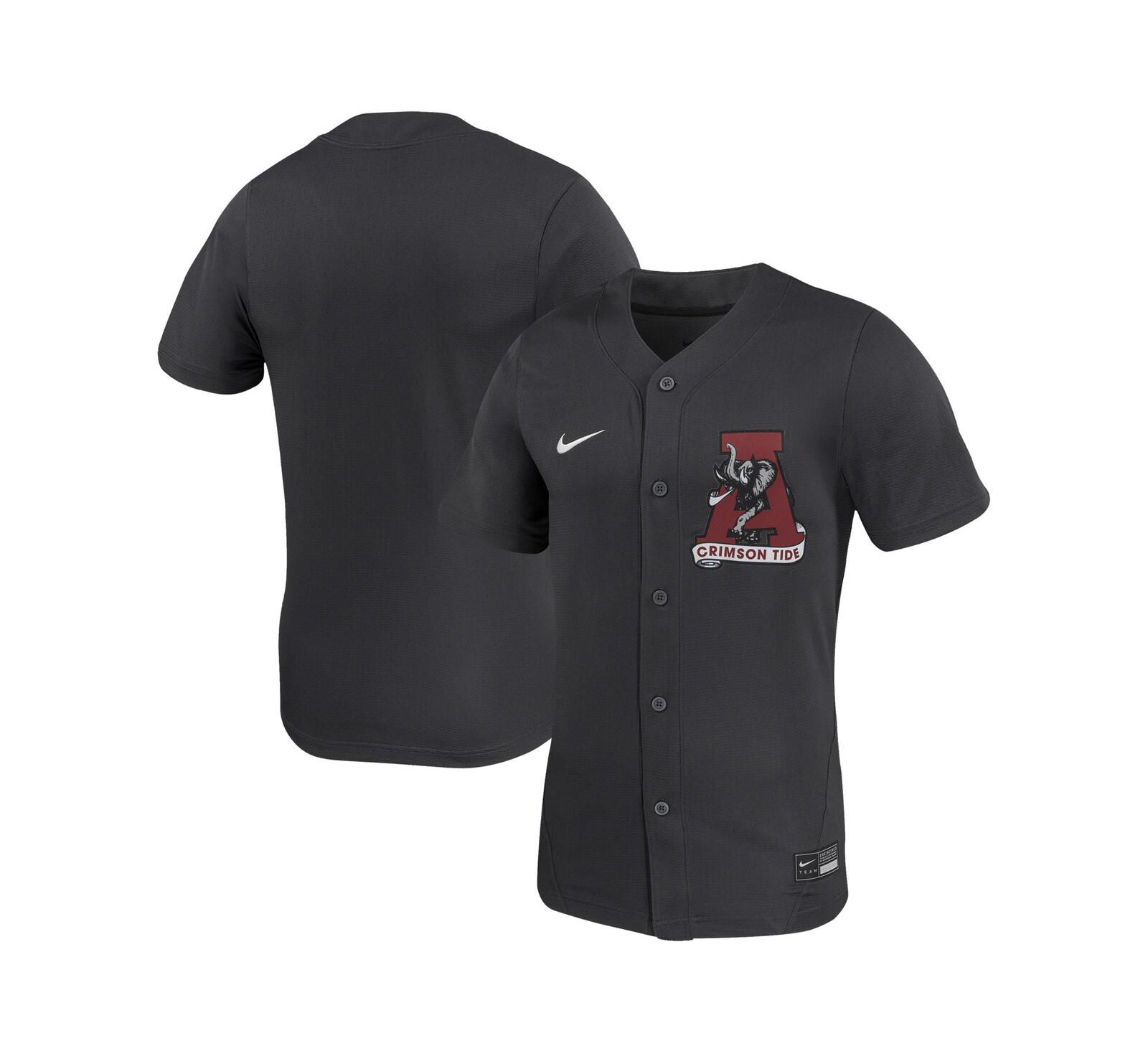 Nike Мужской и женский джерси Alabama Crimson Tide Replica Softball Anthracite