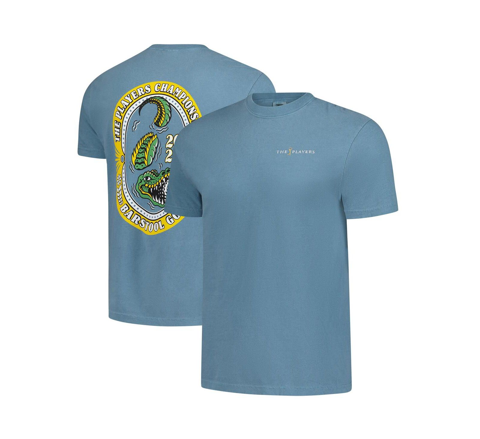 Barstool Golf Men's Blue THE PLAYERS Gator T-Shirt