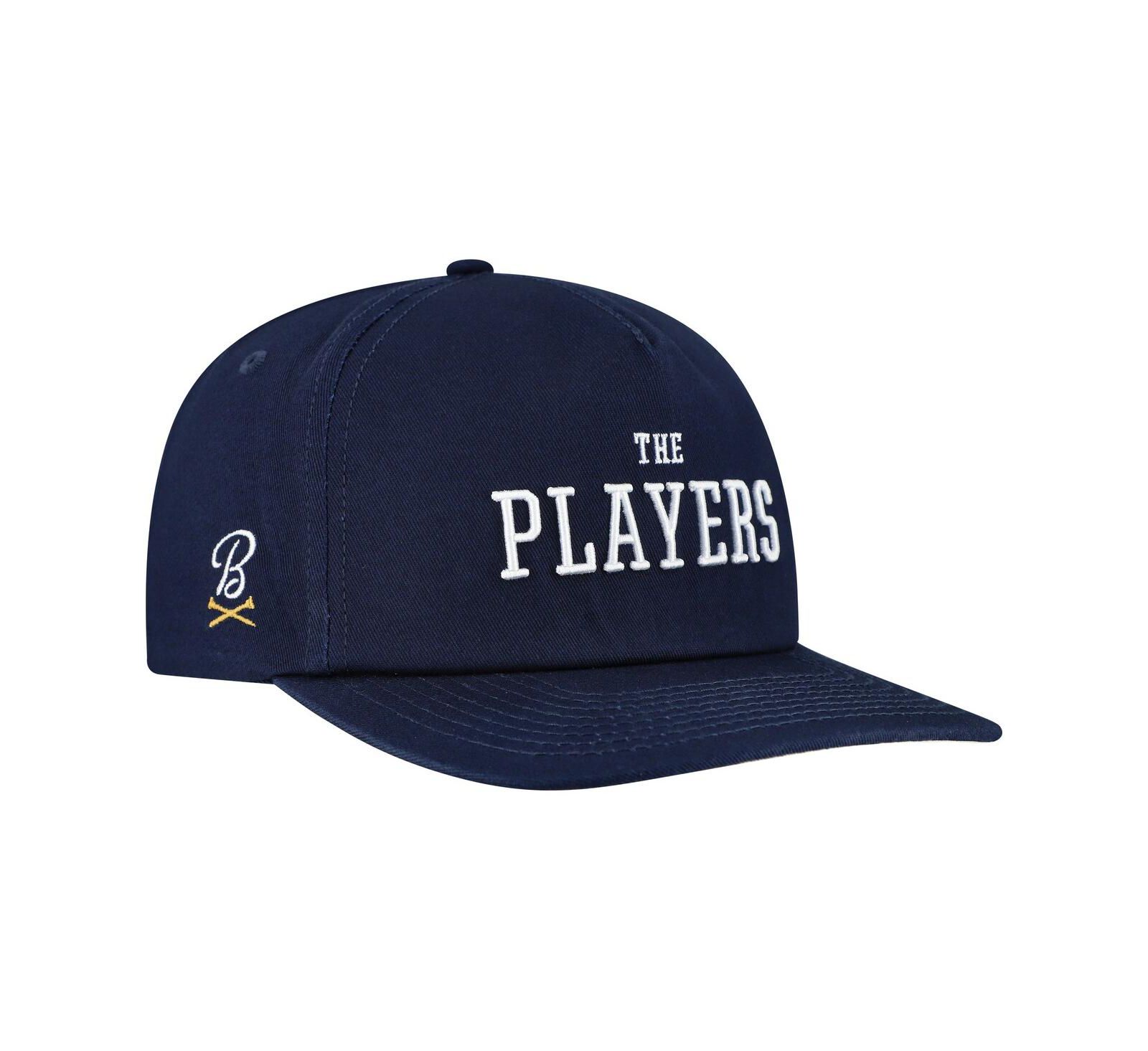 Мужская кепка Barstool Golf Navy 2025 THE PLAYERS Heritage Retro Snapback