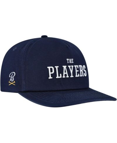 Barstool Golf Men's Navy 2025 THE PLAYERS Heritage Retro Snapback Hat