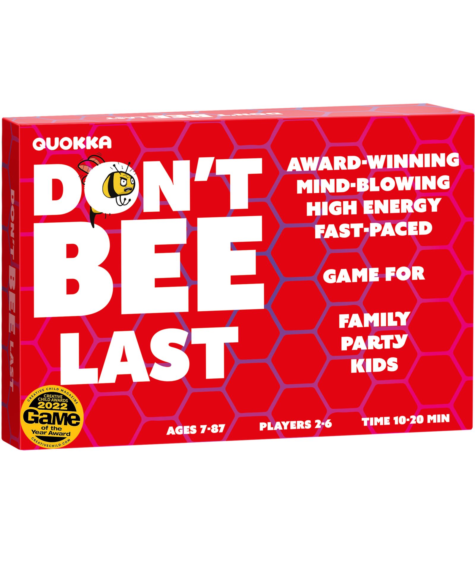 QUOKKA Детские настольные игры Don’t Bee Last для возраста 8-12 лет