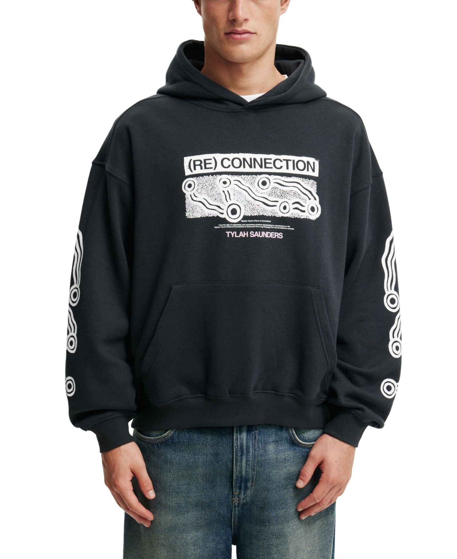 COTTON ON Men's Box Fit Hoodie
