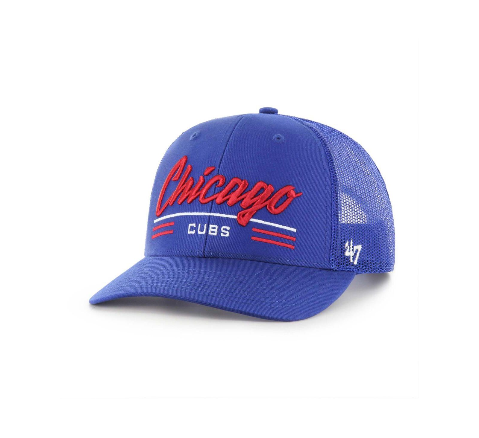 Мужская кепка '47 Brand Royal Chicago Cubs Garner Trucker Adjustable