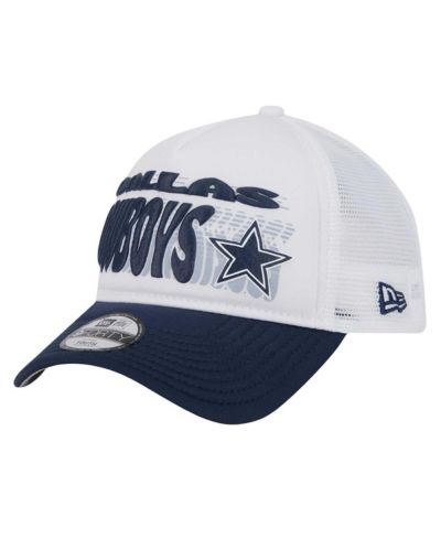 Детская регулируемая кепка New Era Dallas Cowboys A Frame 9FORTY, белая