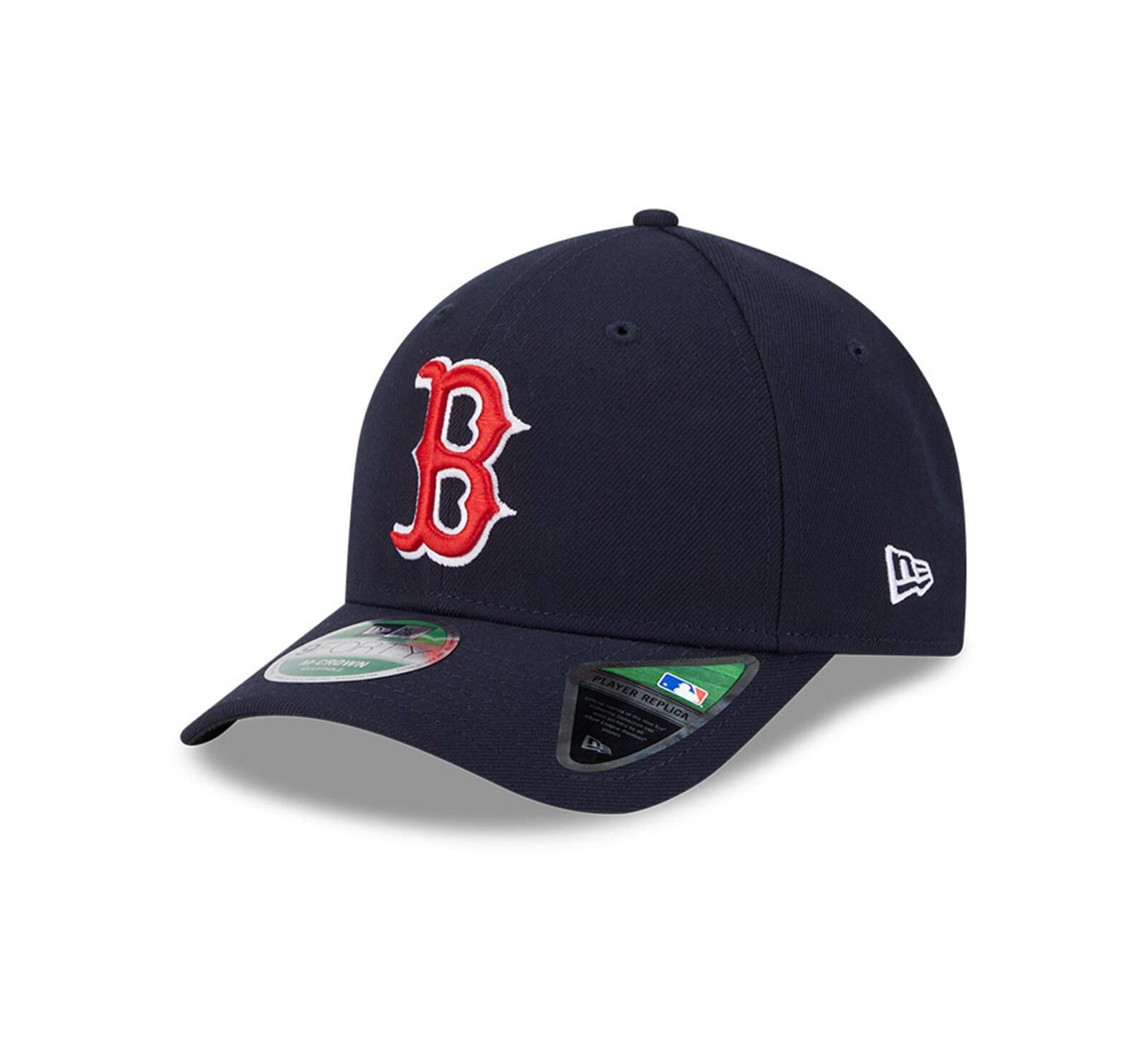 Мужская кепка New Era Boston Red Sox Player Replica 9FORTY с регулировкой