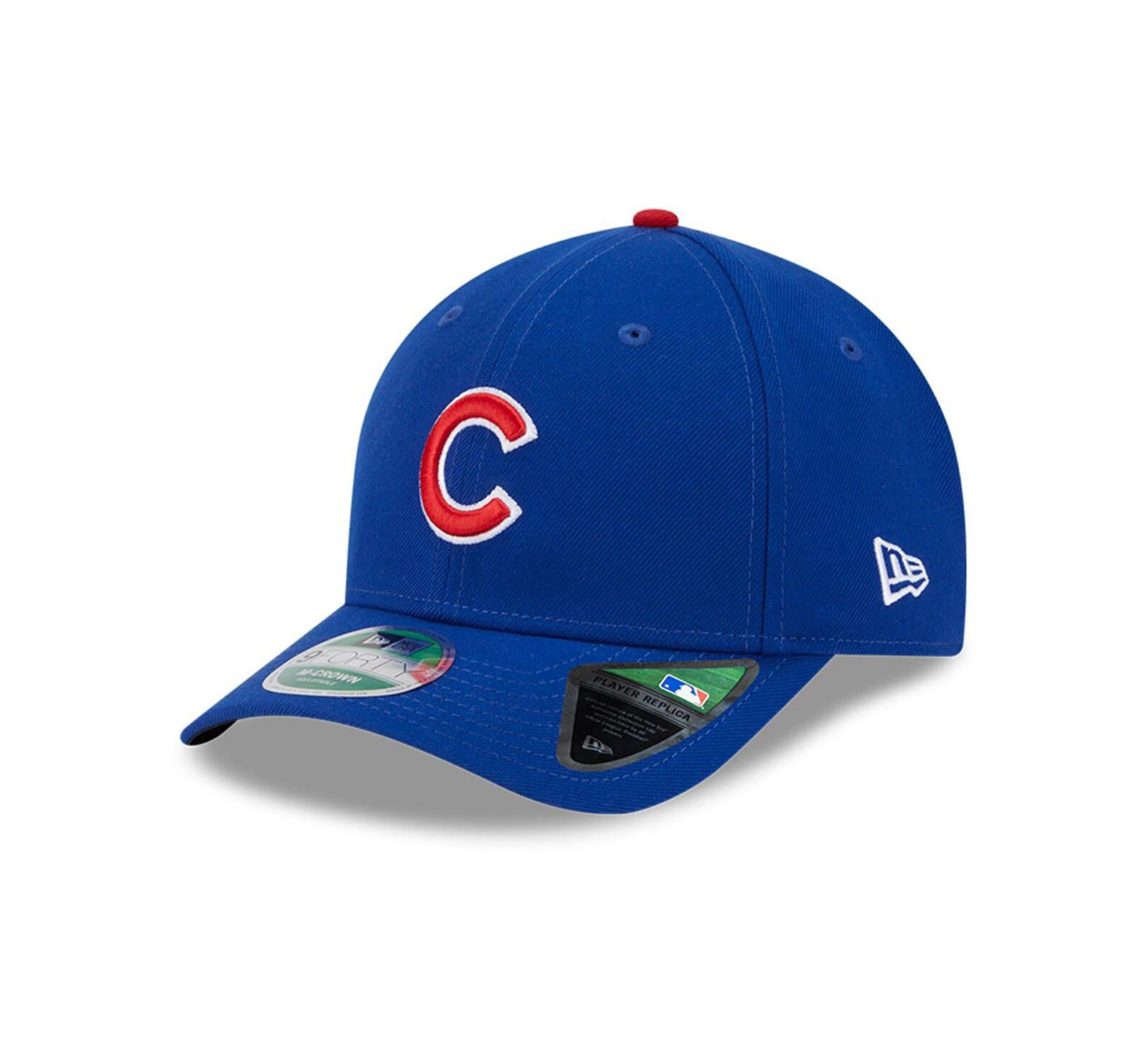 New Era Men's Royal Chicago Cubs Player Replica 9FORTY Adjustable Hat