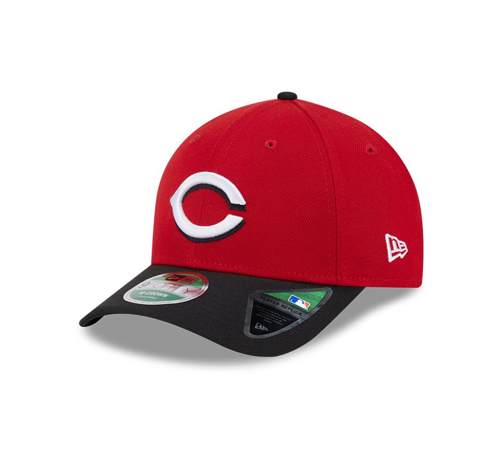 Мужская кепка New Era Red Cincinnati Reds Player Replica 9FORTY