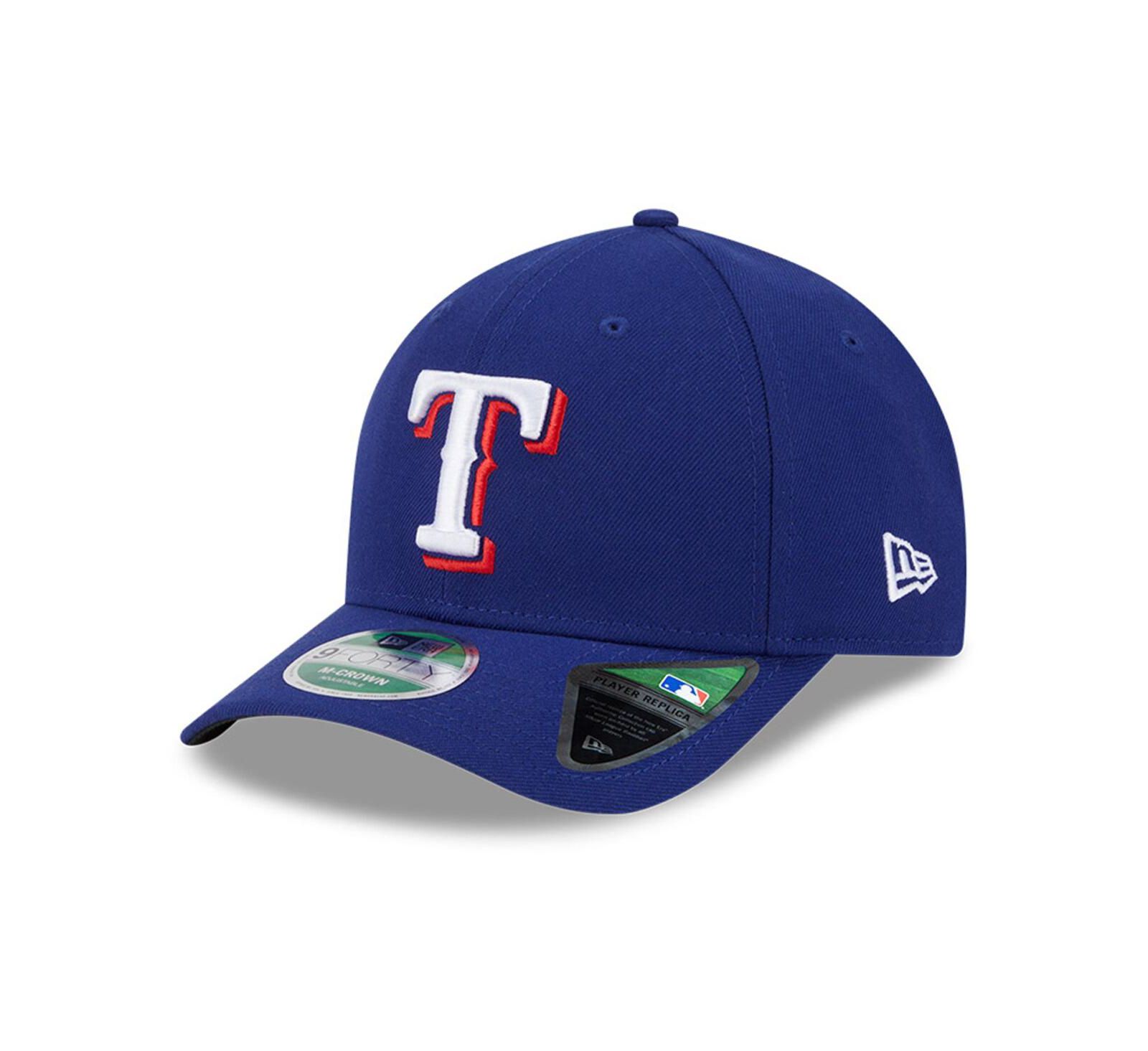 New Era Мужская кепка 9FORTY Player Replica Royal Texas Rangers с регулируемым размером