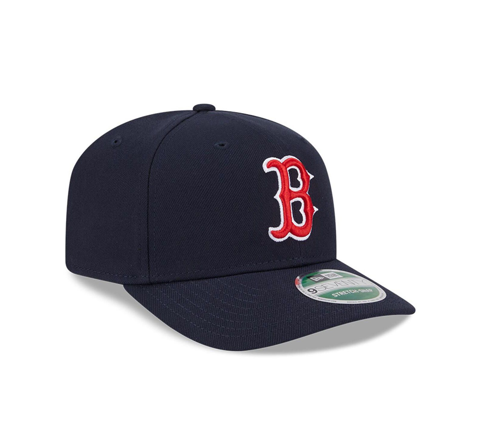 Бейсболка New Era Men's Navy Boston Red Sox Player Replica 9SEVENTY