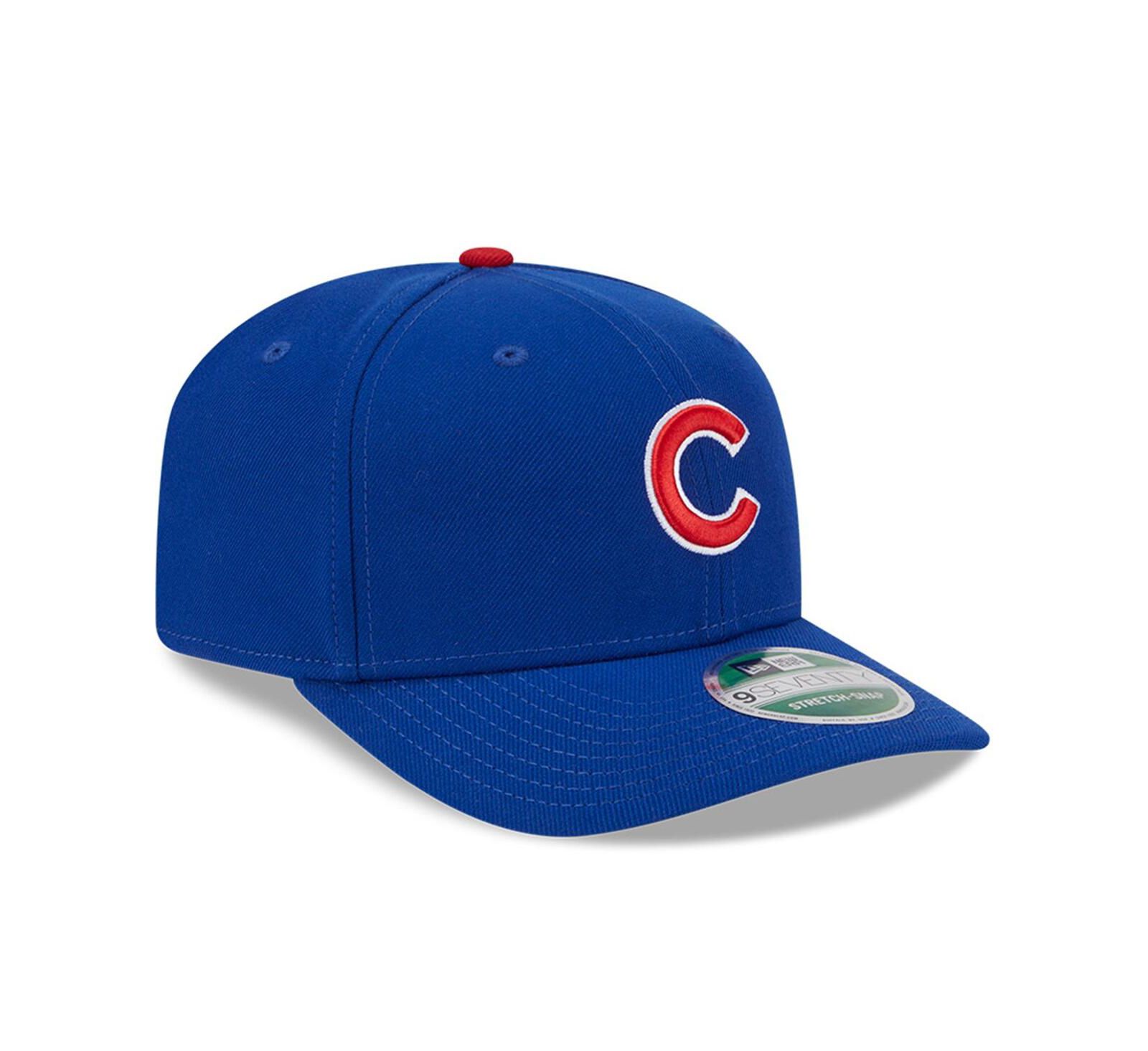 New Era Мужская регулируемая кепка Chicago Cubs Player Replica 9SEVENTY, синяя