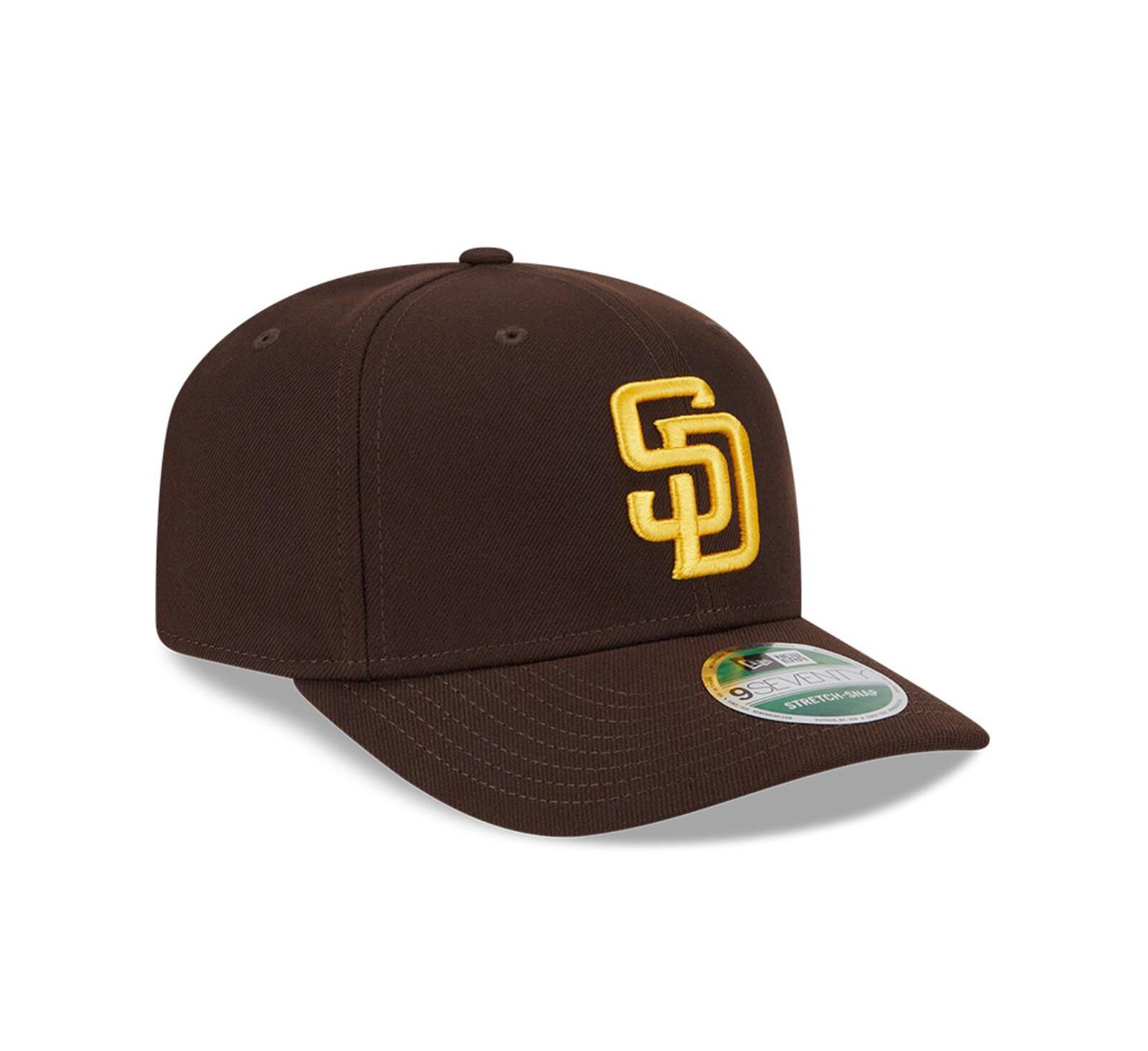 New Era Men's Brown San Diego Padres Player Replica 9SEVENTY Adjustable Hat
