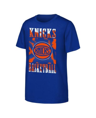 Outerstuff футболка для мальчиков и девочек New York Knicks Garage Hero, синяя